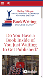Mobile Screenshot of bookwritingsuccesscoach.com